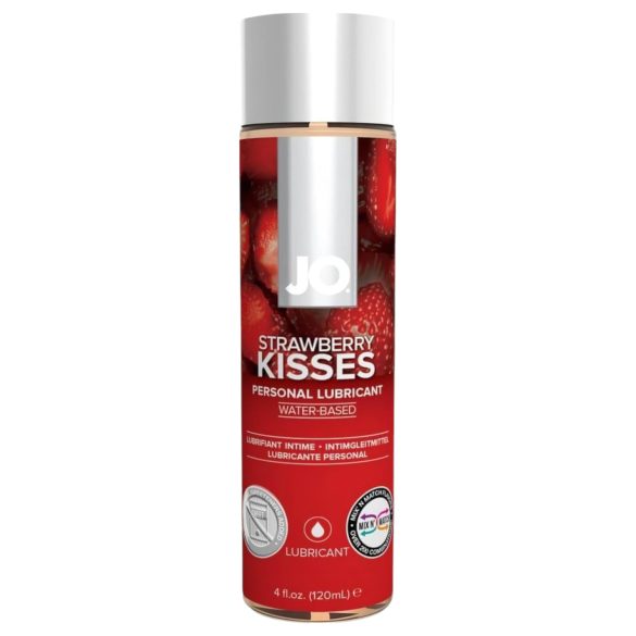 JO H2O zemeņu skūpsts - ūdens bāzes lubrikants (120ml)