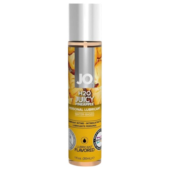 JO H2O ananāsu ūdens bāzes lubrikants (30 ml)