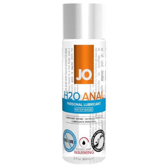 JO H2O sildošs anālais lubrikants - ūdens bāze (60ml)
