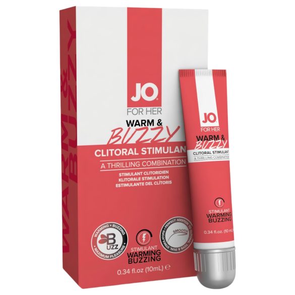 JO SILTA UN DREBINOŠA - klitora stimulācijas gēls sievietēm (10ml)