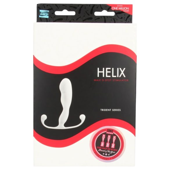 Aneros Trident Helix - balts prostatas stimulators