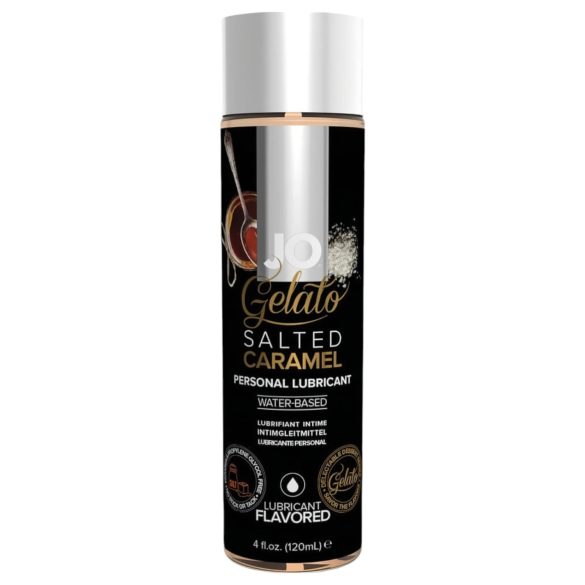 JO Gelato ūdens bāzes lubrikants sāļā karameles garša 120ml