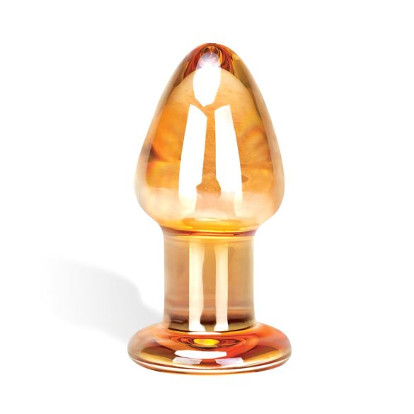 GLAS Over Easy - stikla anālais aizbāznis (zelta)