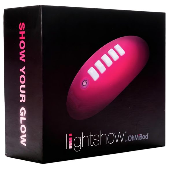 OHMIBOD Lightshow - gudrais klitora vibrators ar gaismas šovu (rozā)