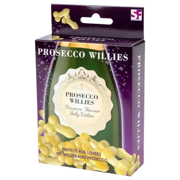 Prosecco Džoniji - Prosecco garšas smieklīgās formas želejas (120g)