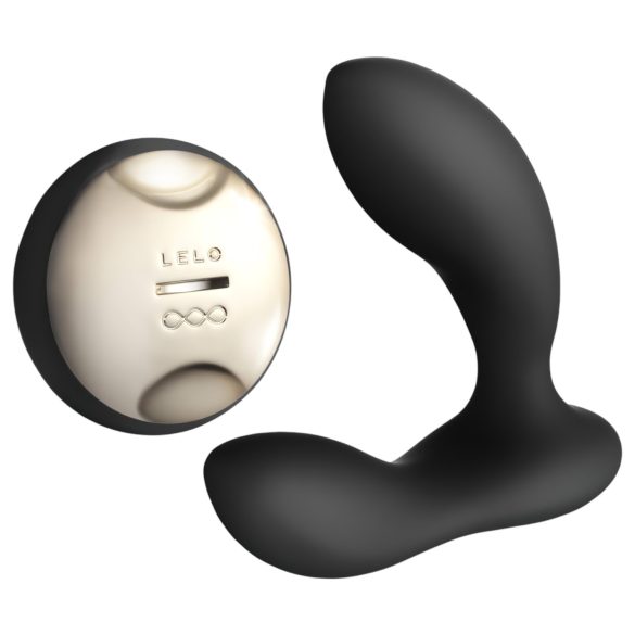 / LELO Hugo - radiovadāms prostatas vibrators (melns)