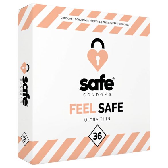 SAFE Justies Droši - plāni prezervatīvi (36gab)