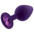 Rianne - 3 daļīga silikona anālo aizbāžņu komplekts (violets)