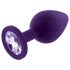 Rianne - 3 daļīga silikona anālo aizbāžņu komplekts (violets)