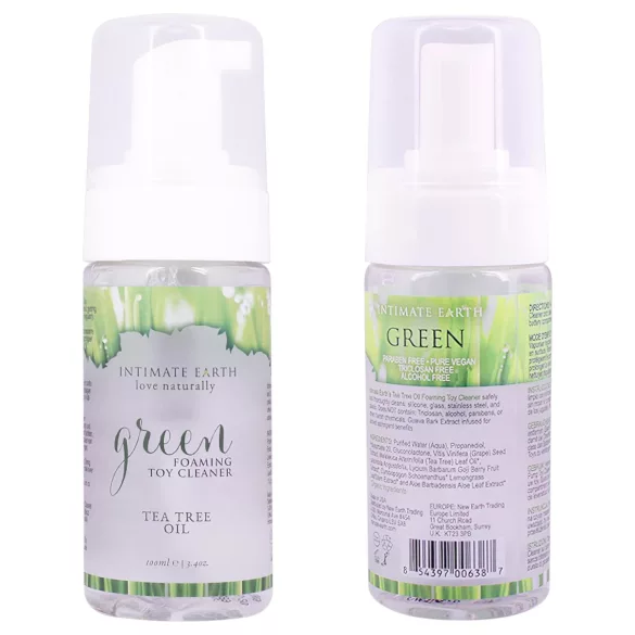 Intimate Earth Green Tee - dezinficējošs un tīrošs aerosols (100 ml)