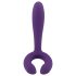 Rianne Duo - ūdensizturīgs, uzlādējams pāru vibrators (violets)