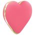 RS Icons Heart - bezvadu klitora vibrators (koraļļu krāsa)