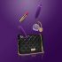 Rianne Essentials Classique Deep - silikona lūpu krāsa vibrators (violets)