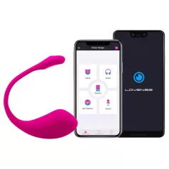   Lovense Lush 2 - valkājama ar lietotni vadāma vibrējoša ola (rozā)