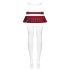 Obsessive Schooly - skolnieces tērpu komplekts (6 daļas) - L/XL