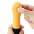 TENGA Iroha Zen - Yuzucha īpaši mīksts silikona vibrators (dzeltens)