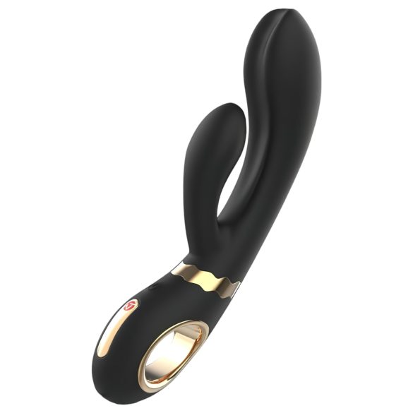 Nomi Tang - uzlādējams G-punkta vibrators ar klitora stimulāciju (melns)