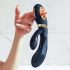 Nomi Tang - uzlādējams G-punkta vibrators ar klitora stimulāciju (melns)