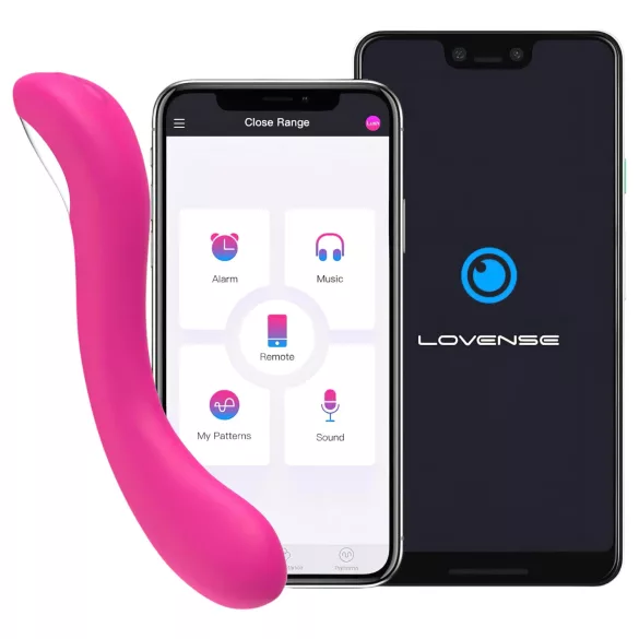 LOVENSE Osci 2 - G-punkta vibrators ar Bluetooth, rozā