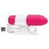 Screaming O Positive - uzlādējams īpaši spēcīgs rozā vibrators