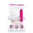Screaming O Positive - uzlādējams īpaši spēcīgs rozā vibrators
