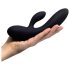 FEELZTOYS Lea - uzlādējams G-punkta vibrators (melns)