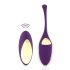 Rianne Essentials Pulsy - bezvadu, uzlādējams vibrācijas olu massētājs (violets)