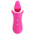 FEELZTOYS Clitella - uzlādējams, rotējošs orālais vibrators (rozā)