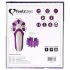 FEELZTOYS Clitella - uzlādējams, rotējošs, orālais vibrators (violets)