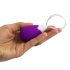 FEELZTOYS Anna - bezvadu vibrācijas ola ar akumulatoru (violeta)