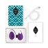 FEELZTOYS Anna - bezvadu vibrācijas ola ar akumulatoru (violeta)