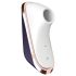 Satisfyer Traveler - ceļojumu klitora stimulators (melns-balts)