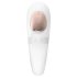 Satisfyer Pro 4 Pāriem - akumulators gaisa viļņu vibratoram (balts)