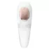 Satisfyer Pro 4 Couples - uzlādējams gaisa viļņu pāru vibrators (balts)