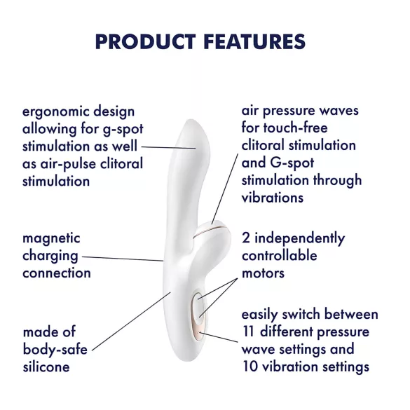 Satisfyer Pro+ G-spot - klitora un G-punkta vibrators