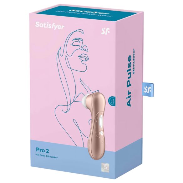 Satisfyer Pro 2 Gen2 - klitors stimulators uzlādējams brūns