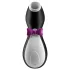 Satisfyer Penguin - klitora stimulators uzlādējams ūdensizturīgs melns balts