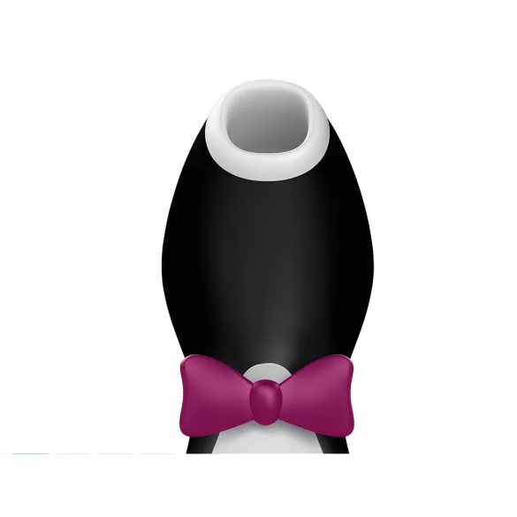 Satisfyer Penguin - klitora stimulators uzlādējams ūdensizturīgs melns balts