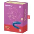 Satisfyer Double Whale - pāris vibrators ar 2 motoriem (zils)