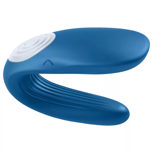 Satisfyer Double Whale - pāris vibrators ar 2 motoriem (zils)