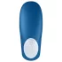Satisfyer Double Whale - pāris vibrators ar 2 motoriem (zils)