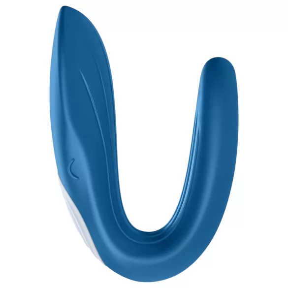 Satisfyer Double Whale - pāris vibrators ar 2 motoriem (zils)