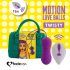 FEELZTOYS Twisty - rotējoša vibrācijas ola (violeta)