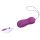 FEELZTOYS Foxy - ūdensizturīga vibrējoša ola (violeta)