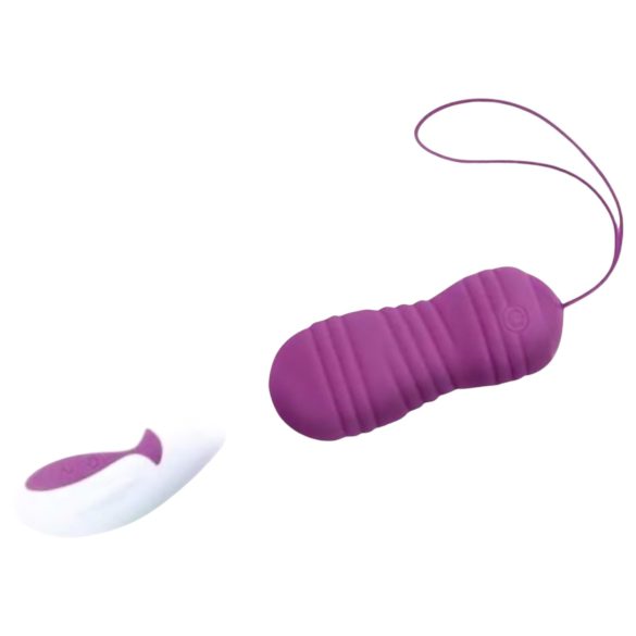 FEELZTOYS Foxy - ūdensizturīga vibrējoša ola (violeta)