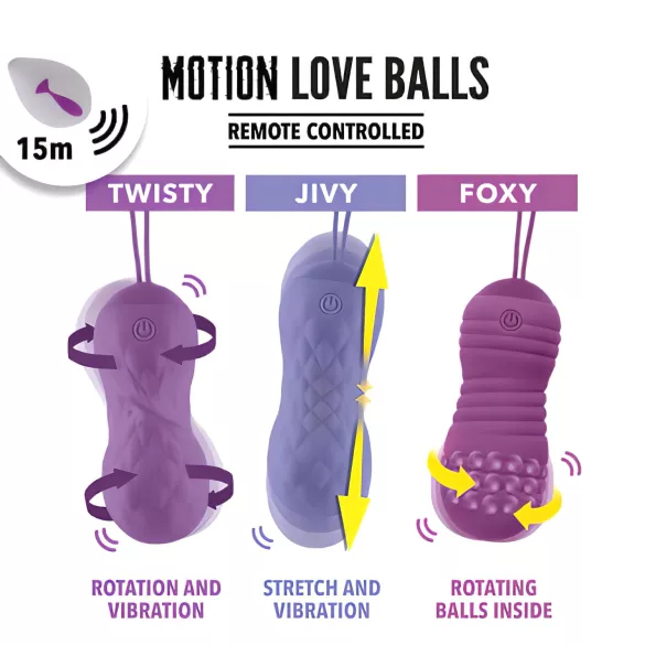 FEELZTOYS vibrējošā olīte ūdensizturīga violeta