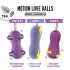 FEELZTOYS Foxy - ūdensizturīga vibrējoša ola (violeta)
