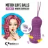 FEELZTOYS vibrējošā olīte ūdensizturīga violeta