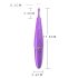 Zumio Soft - uzlādējams klitora vibrators (violets)