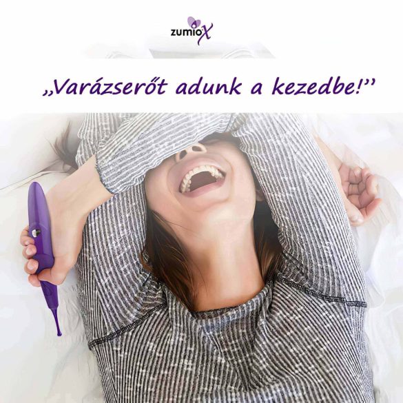 Zumio Soft - uzlādējams klitora vibrators violets